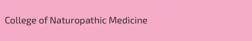 College of Naturopathic Medicine